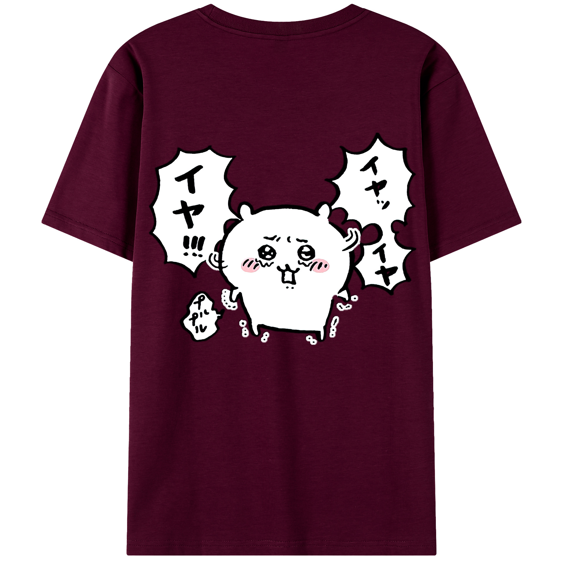 （画像用） ちいかわ ちいかわ Chii-kawa chiikawa レディース半袖Tシャツ(バックプリント)